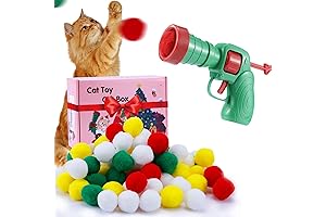 81Pcs Cat Toys Collection - Christmas Fun for Felines