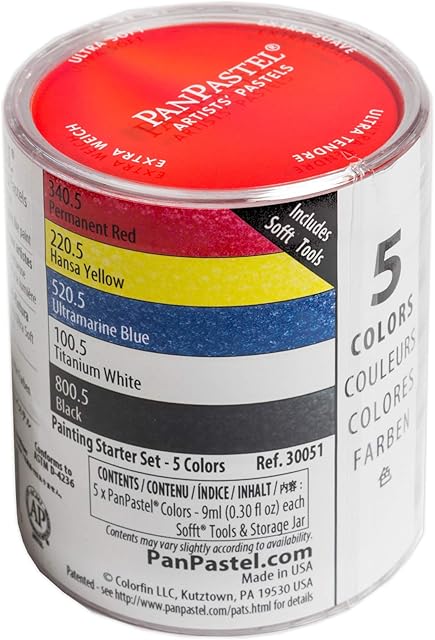 PanPastel 5 Colour Starter Set - Painting Set