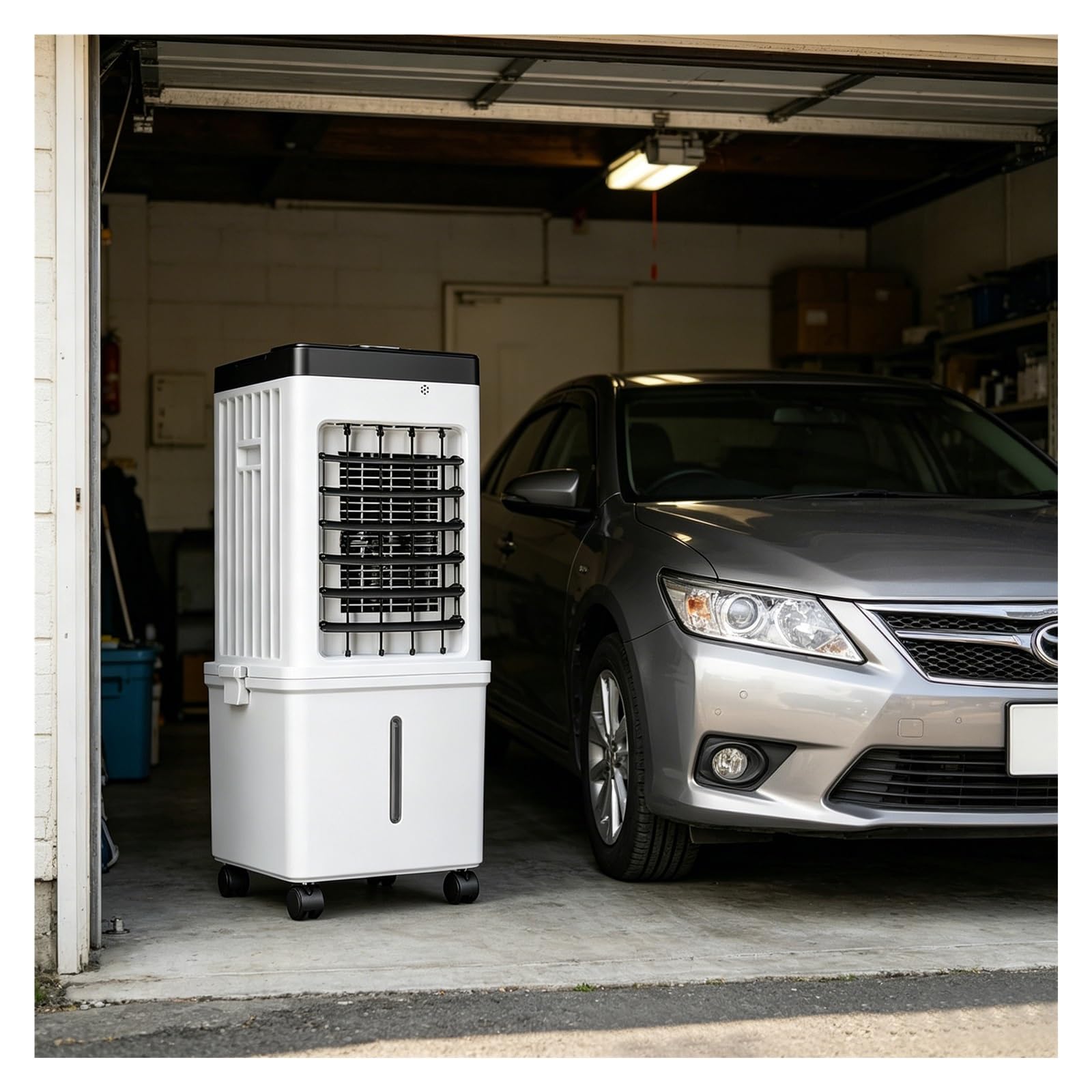 Portable Evaporative Air Coolers with Wheels, Cooling Fan Conditioner
