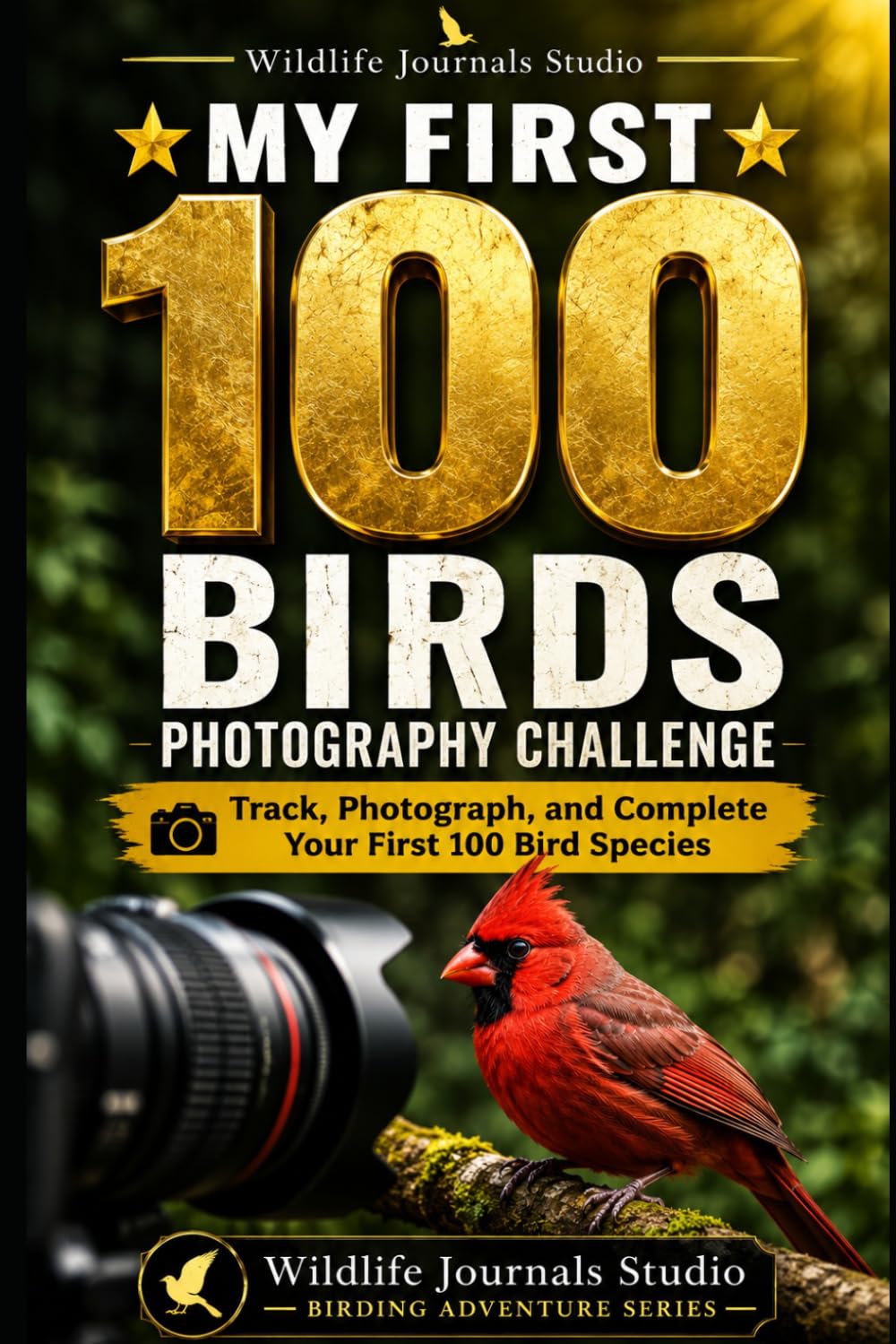 My First 100 Birds Photography Challenge Journal: Track, Photograph, and Celebrate Your First 100 Bird Species