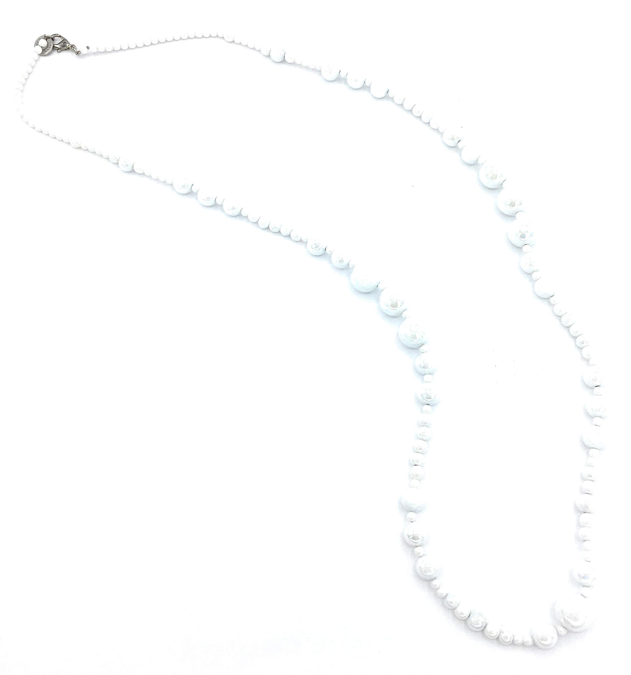 GlassOfVenice Collier En Verre De Murano Venezia - Marron Doré, Verre, Cristal, Verre, Cristal