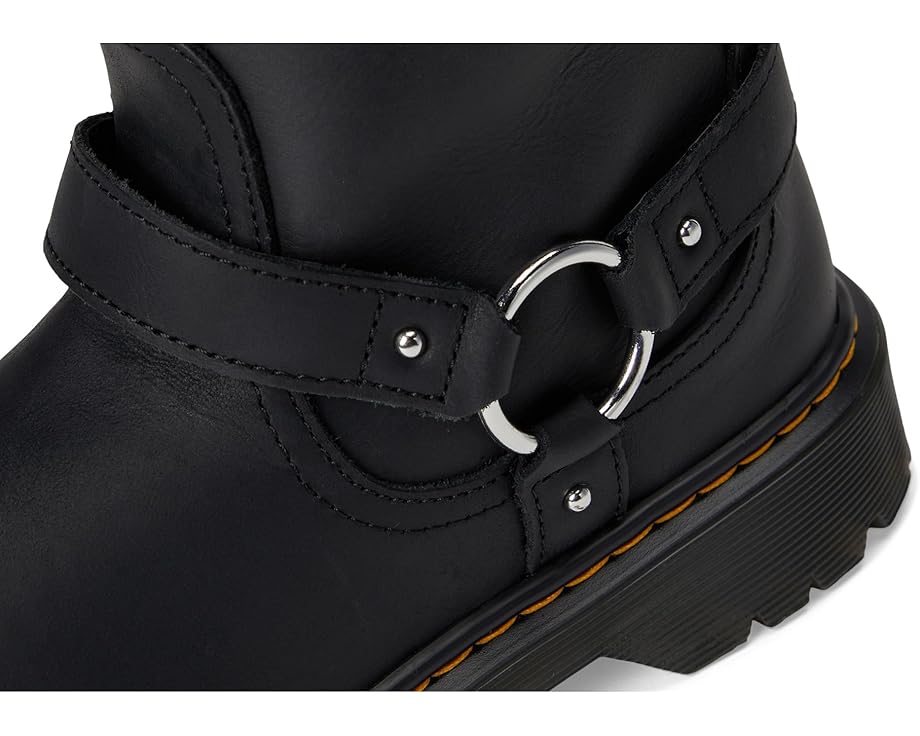 Dr. Martens Kid's Collection Genaya Rigger Boots (Big Kid) - Right View