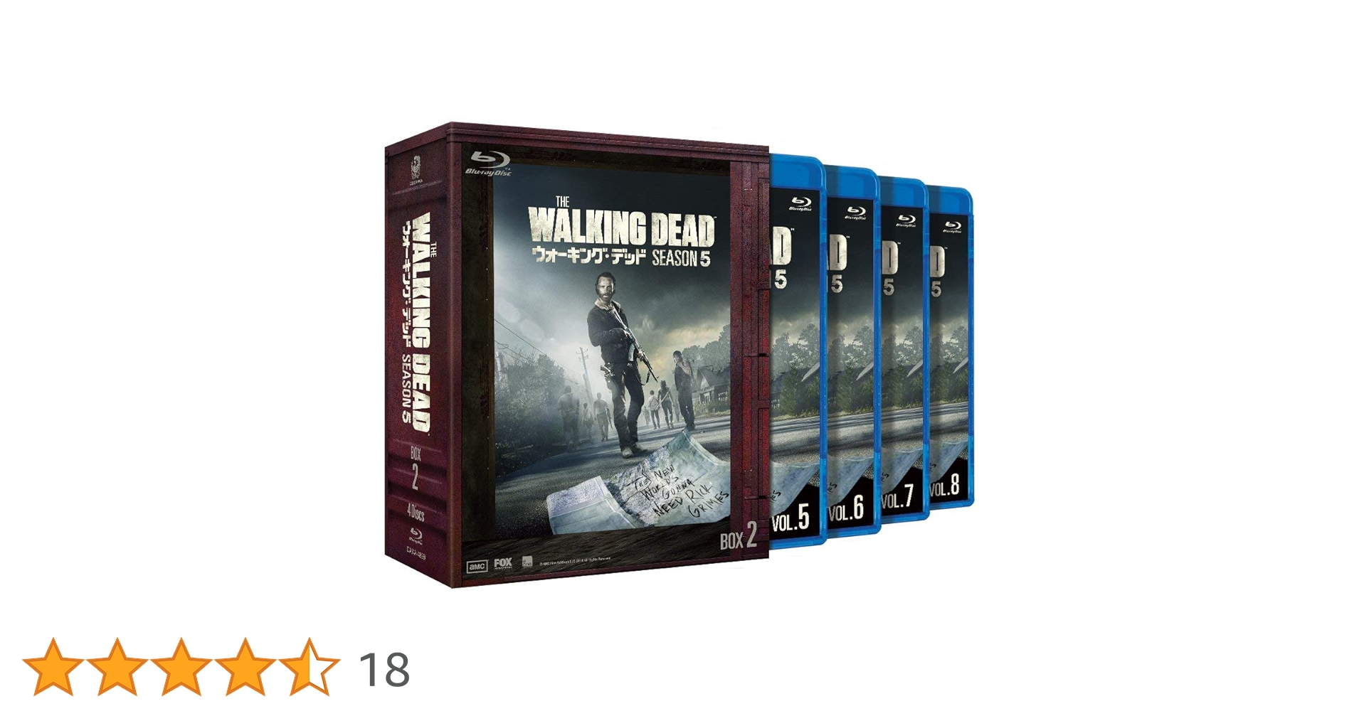 (未使用･未開封品)　ウォーキング・デッド5 Blu-ray-BOX2 df5ndr3 Amazon.co.jp: ウォーキング・デッド5 Blu-ray-BOX2