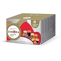 Gimoka - Compatibile Per Nescafé - Dolce Gusto - 96 Capsule - Gusto ASSORTIMENTO SOLUBILI