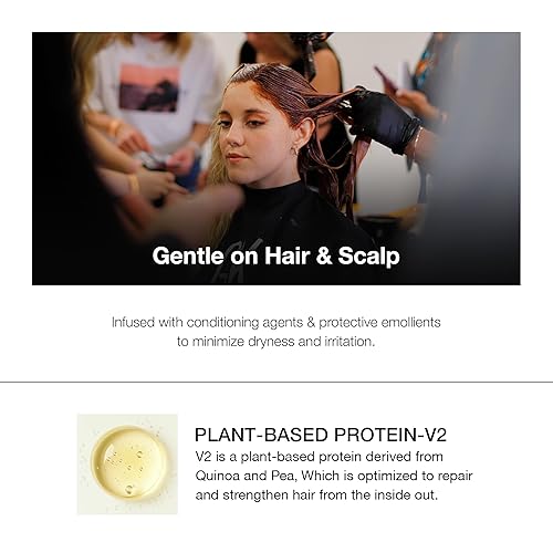 Miniatura 7 de GK HAIR Crema vegana profesional para el cabello, desarrollador de 20 volúmenes, 33.8 onzas líquidas para teñir el cabello, tinte de tóner