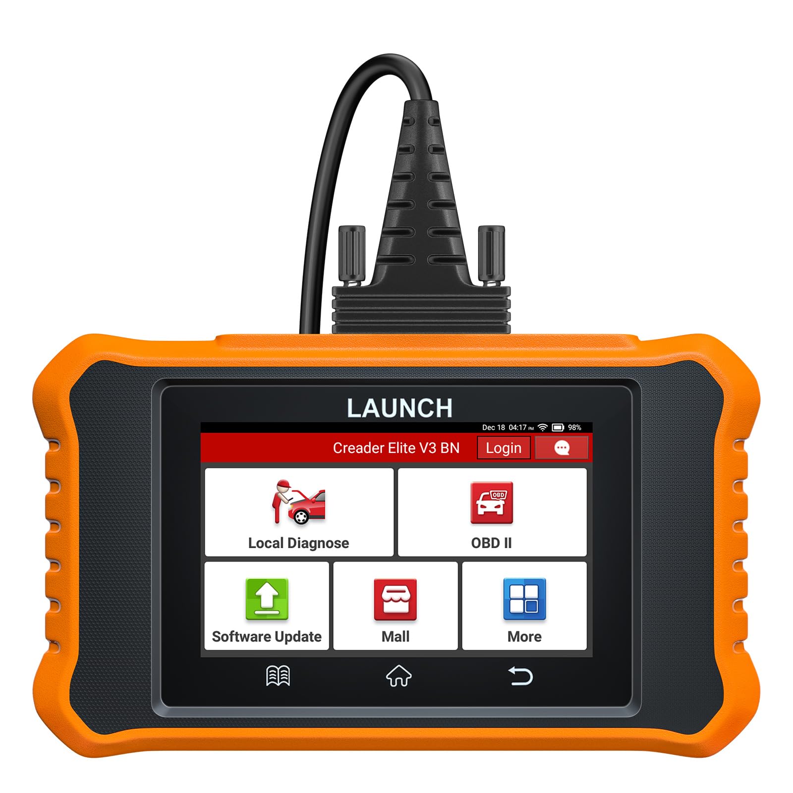 LAUNCH X431 Elite V3.0 OBD2 Diagnosi Auto di Sistema Completo per Benz per Maybach per Sprinter, 50+ Funzione di Reset, Bidirezionale Diagnostica Auto, Codifica ECU, Aggiornamento a Vida