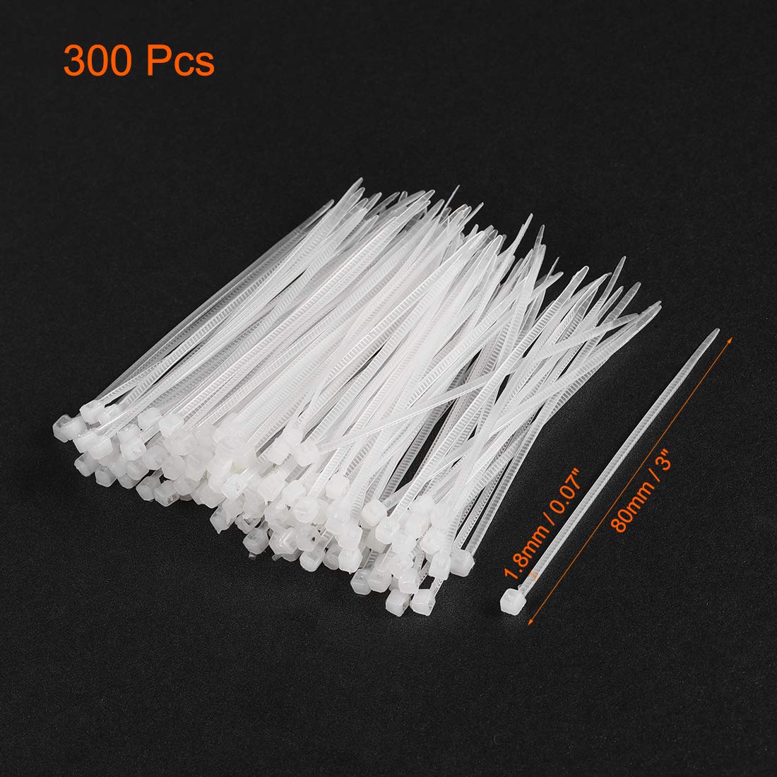 Tyraps 100 x 2,5 mm Bruin | Zak 100 stuks