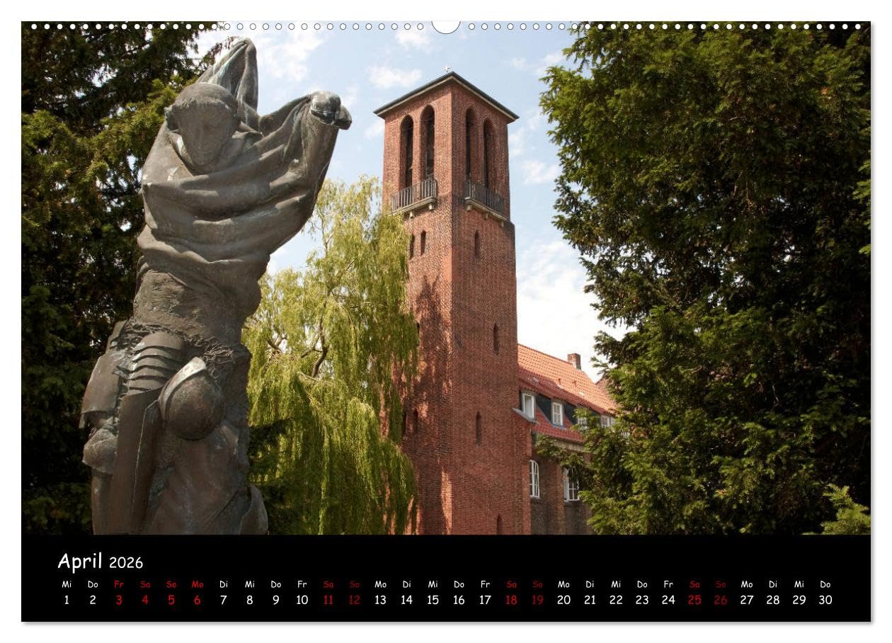 Kiel - Stadt an der Förde (Wandkalender 2026 DIN A2 quer), CALVENDO Monatskalender: Eine Bilderreise durch das maritime Kiel (CALVENDO Orte)