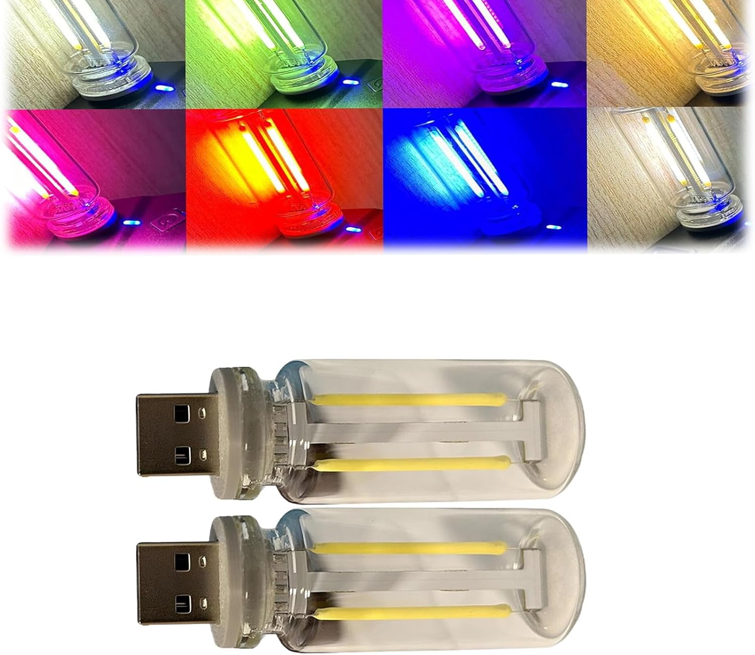USB LED Light for Car Interiors, Retro Car Lamps, RetroInspired Interior Mood Lamps, Plugin