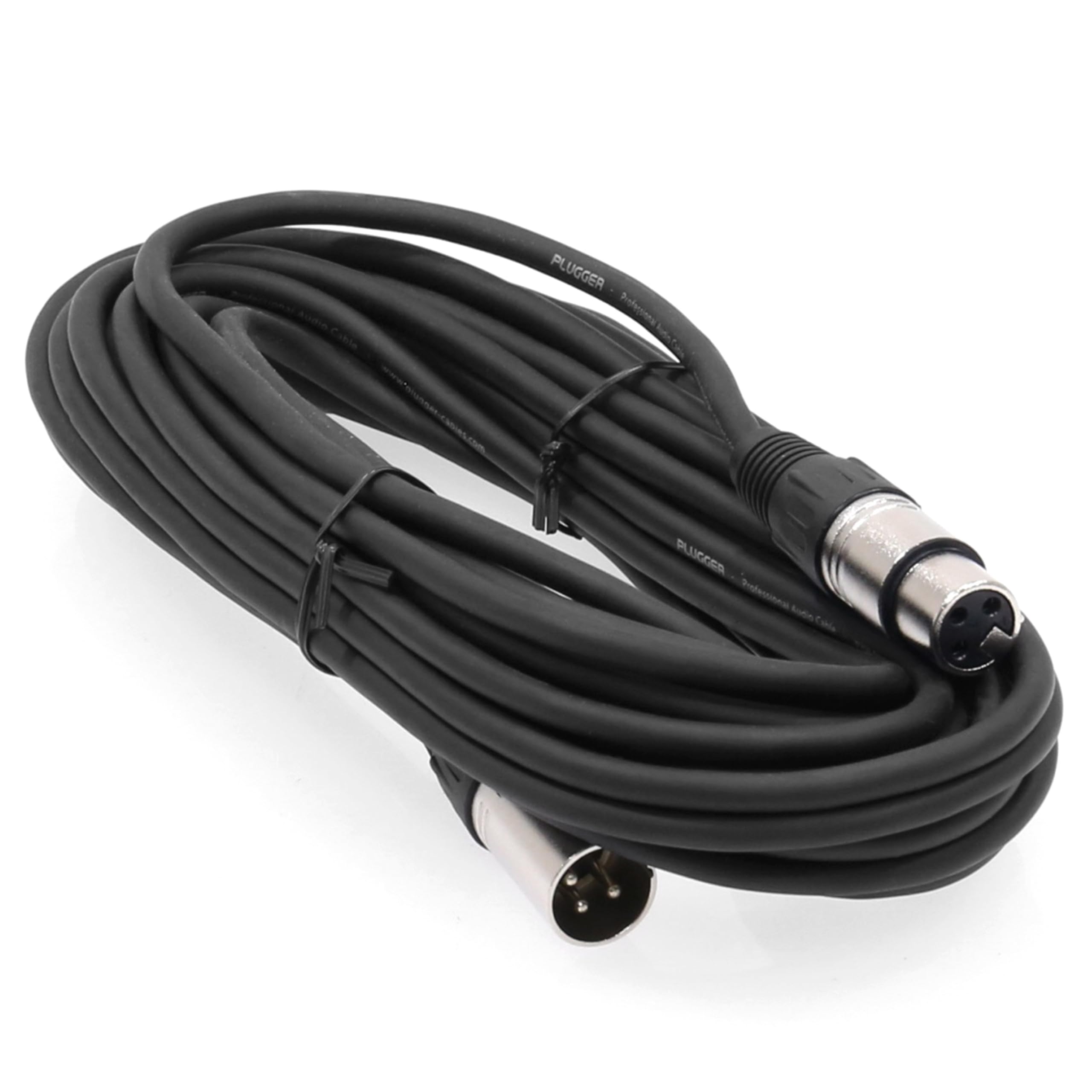 Câble Microphone XLR Pulse PLS00245 Mâle Vers Femelle 10m - Qualité Pro