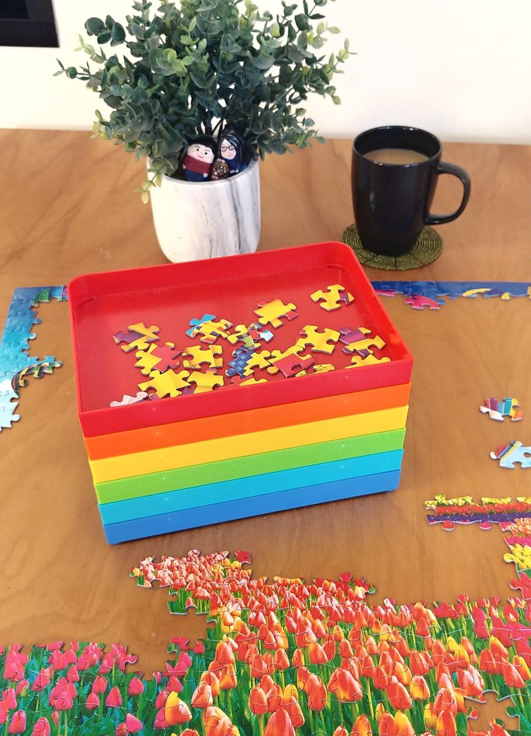 RoseArt - Sort N'Stack Puzzle Sorter for Adults