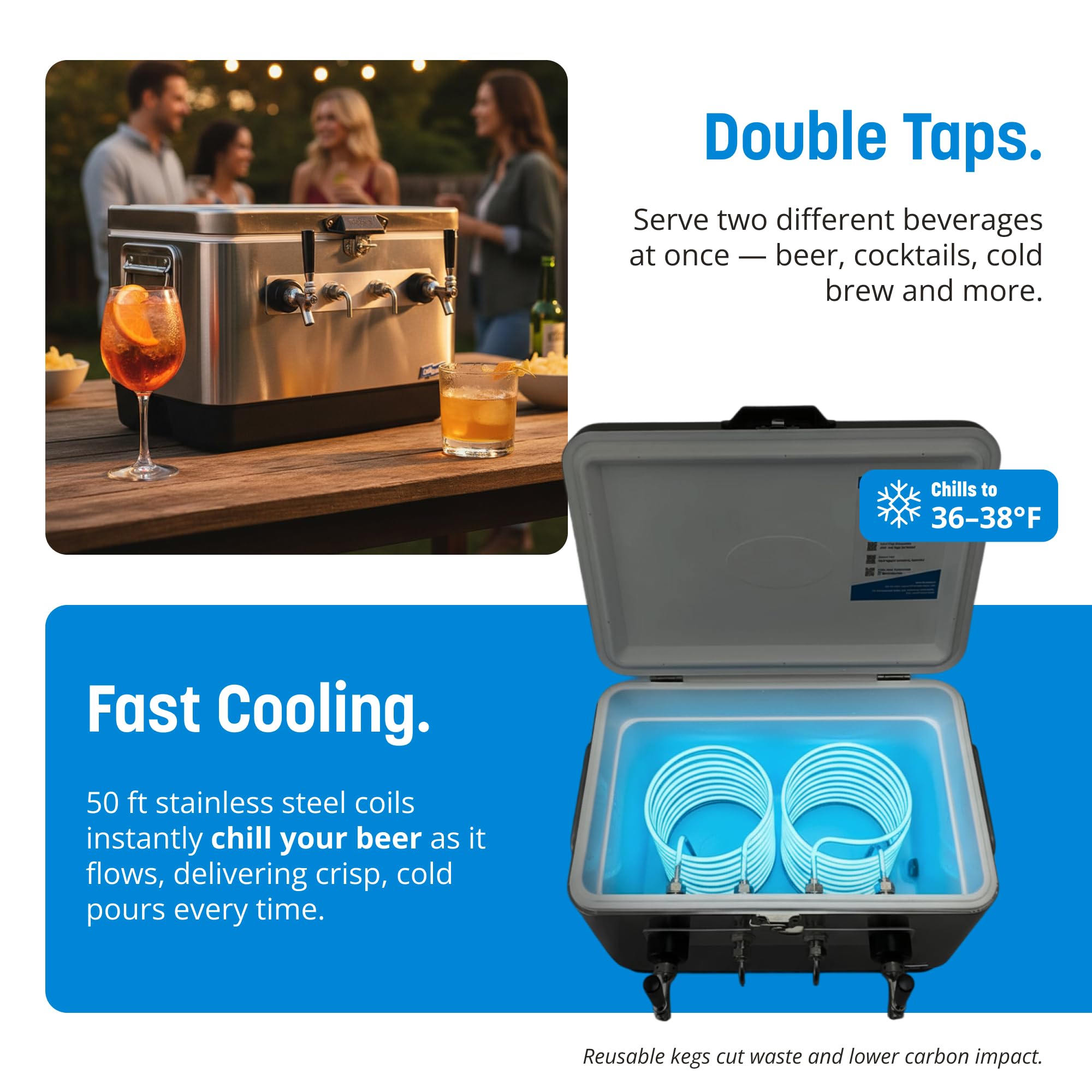 Amazon | Coldbreak(コールドブレイク) 2タップジョッキー