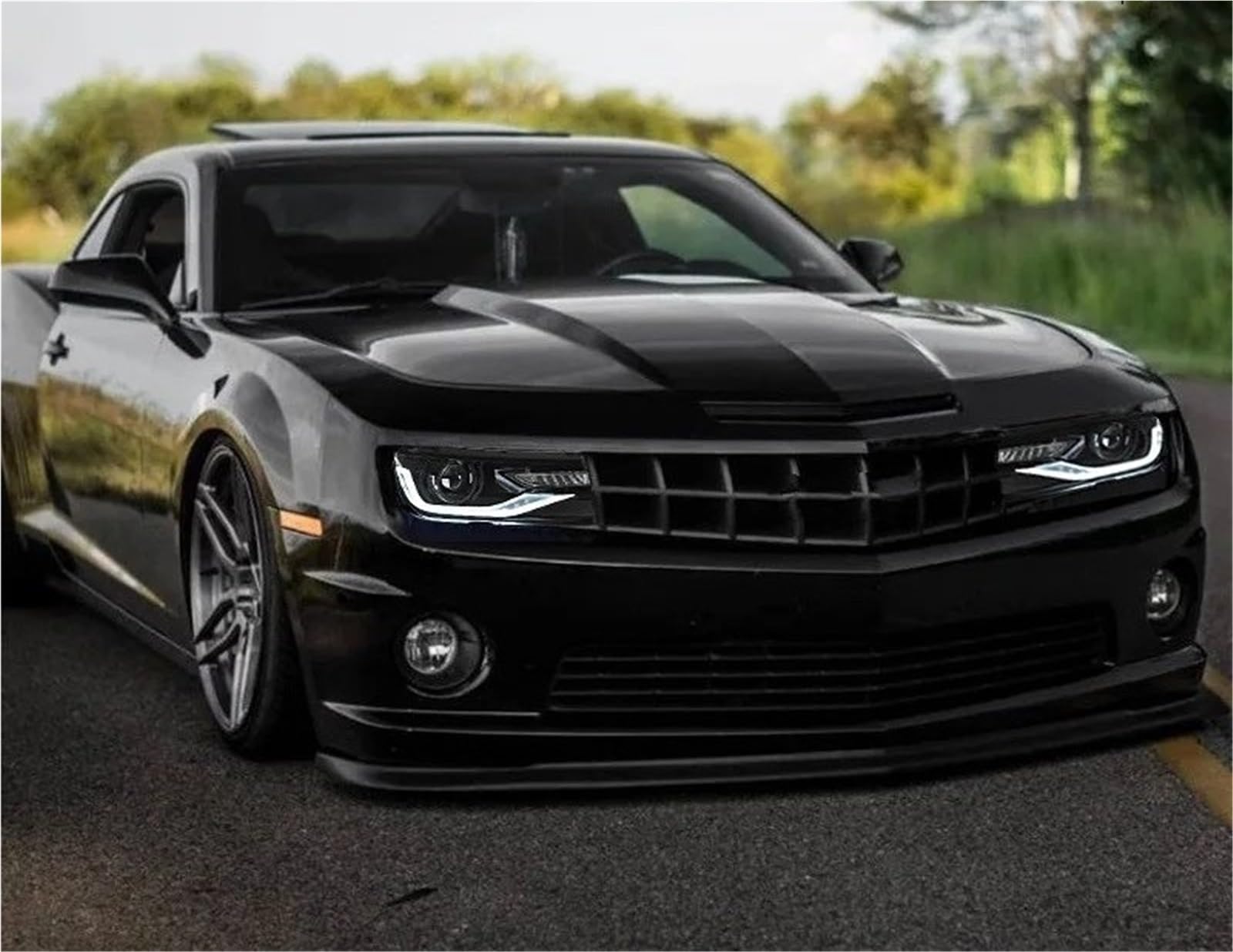 Gruppo fari per Auto per Chevrolet Camaro 2012-2015 5a Generazione, indicatori di direzione sequenziali, fari Anteriori