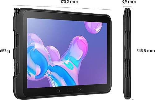 Samsung Galaxy Tab Active Pro — šoninis vaizdas