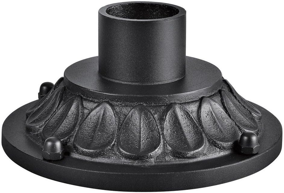 Kichler 9540BKT Accessory Pier Mount 3-Inch, Textured Black