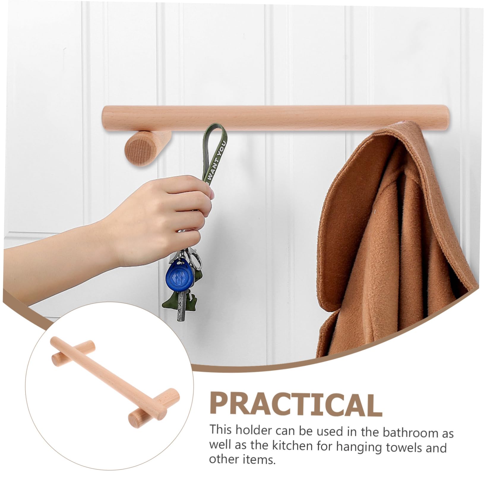 Amazon.co.jp: FRCOLOR 1個 マグネット タオル バー マグネット タオル