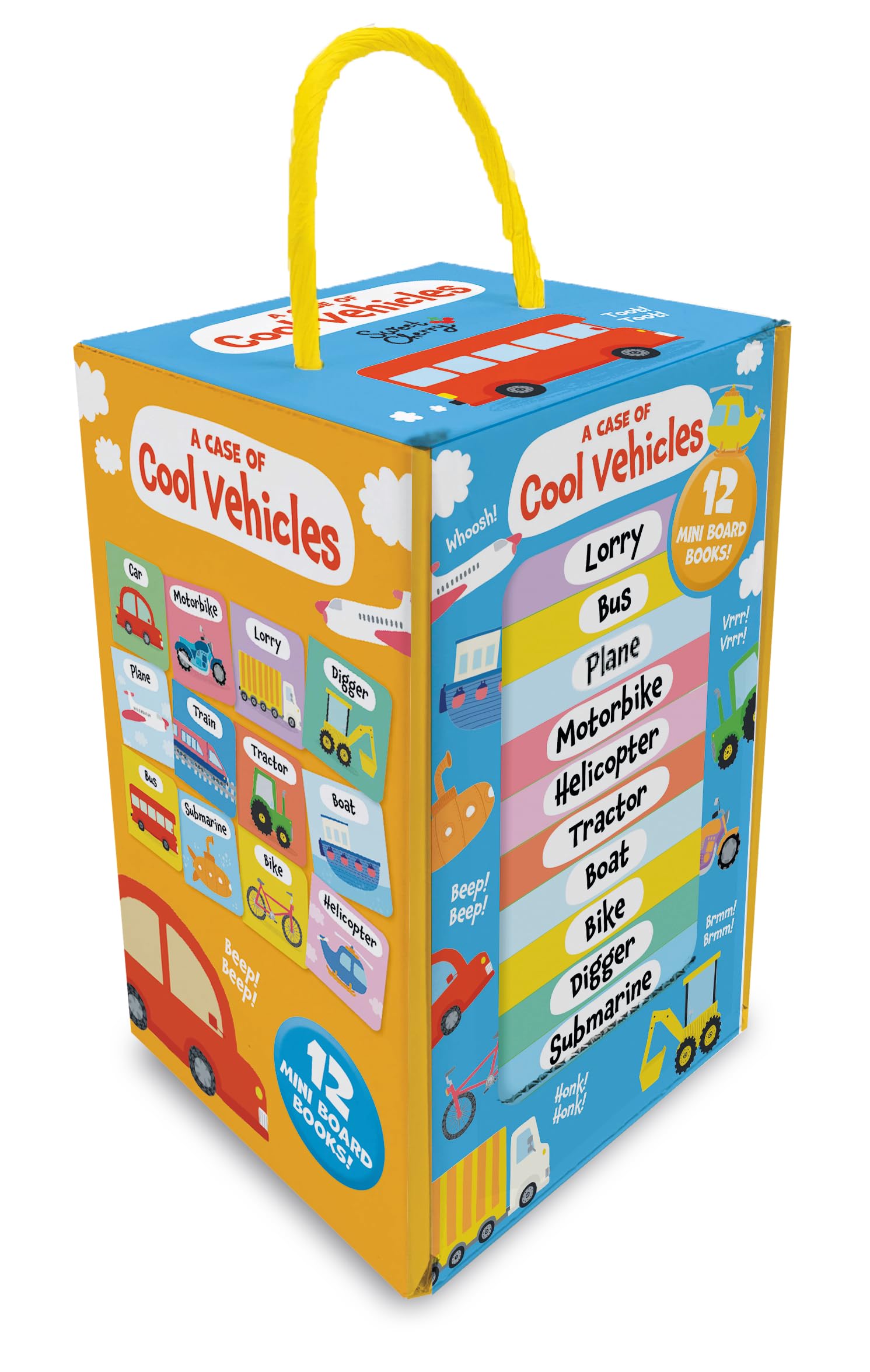 A Case of Cool Vehicles by Heather Buchanan,  Sweet Cherry Pu... - 9781802636024