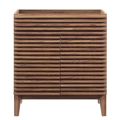 Modway Render 30" Bathroom Vanity in Walnut - Sink Basin