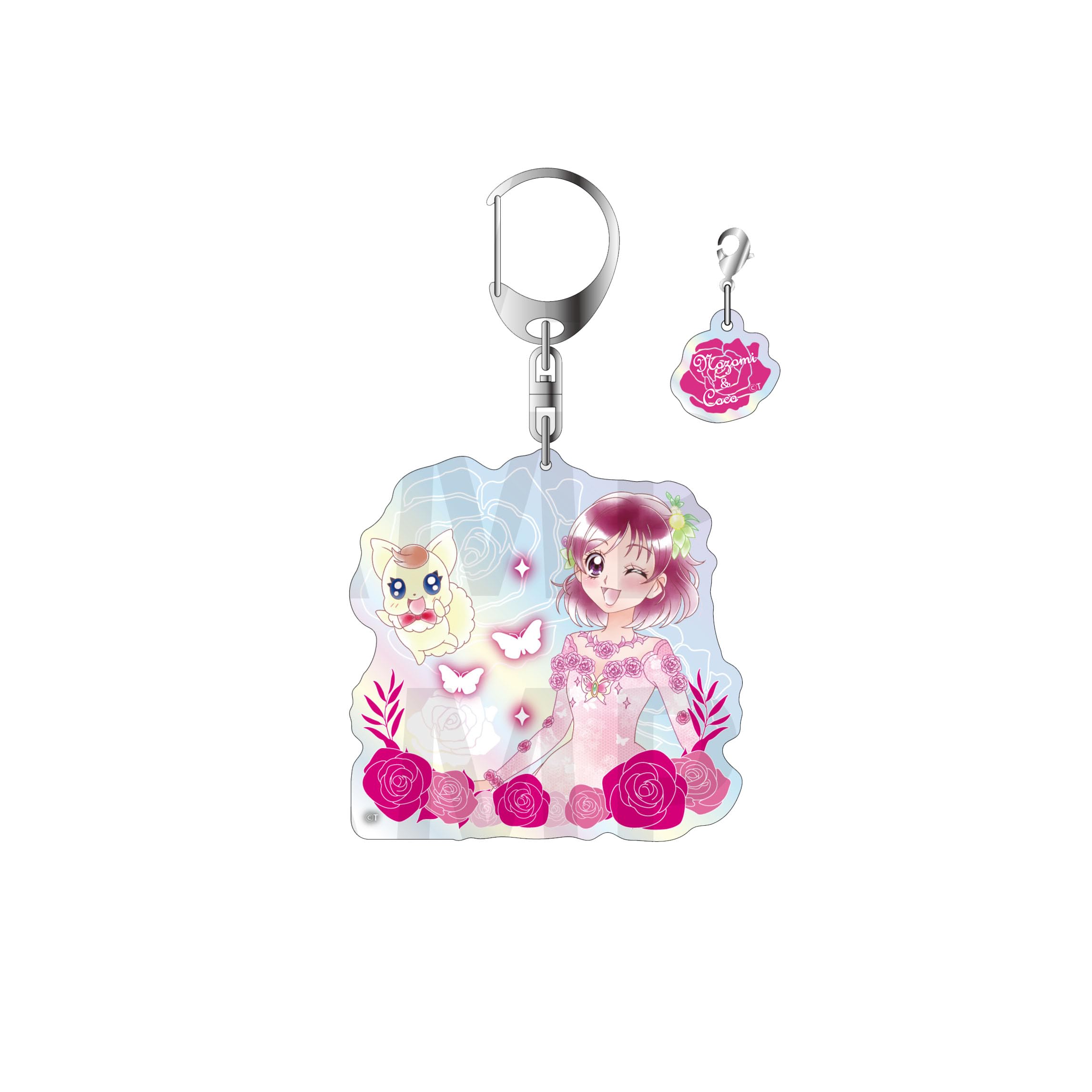 Yesプリキュア5GOGO！ ぷりきゅるみ アクリルキーホルダー のぞみ ココ Amazon.co.jp: 『Yes!プリキュア5GoGo!』 夢原のぞみ&ココ オーロラ