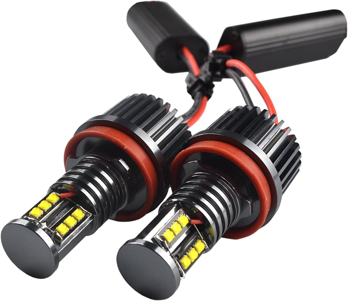 ANGRONG 63217760782, 07119906503 120W LED Angel Eyes Halo Light Canbus (1 Pair)