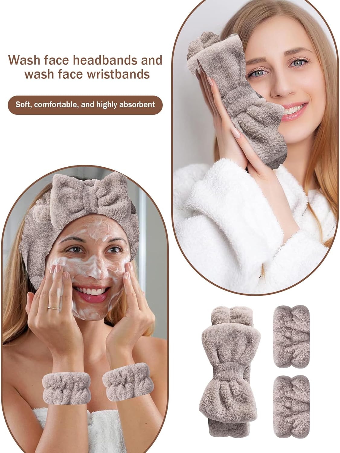 Kit de ferramentas de maquiagem com 22 peças, 1 faixa de cabeça de arco de spa e 2 peças, conjunto de pulseiras, esponja de maquiagem em pó em promoção! Veja a oferta e mais achadinhos de Acessórios 3 Hoje é o melhor dia para comprar Kit de ferramentas de maquiagem com 22 peças, 1 faixa de cabeça de arco de spa e 2 peças, conjunto de pulseiras, esponja de maquiagem em pó com aquele preço maroto! Promoção! Aproveite a oferta! 3