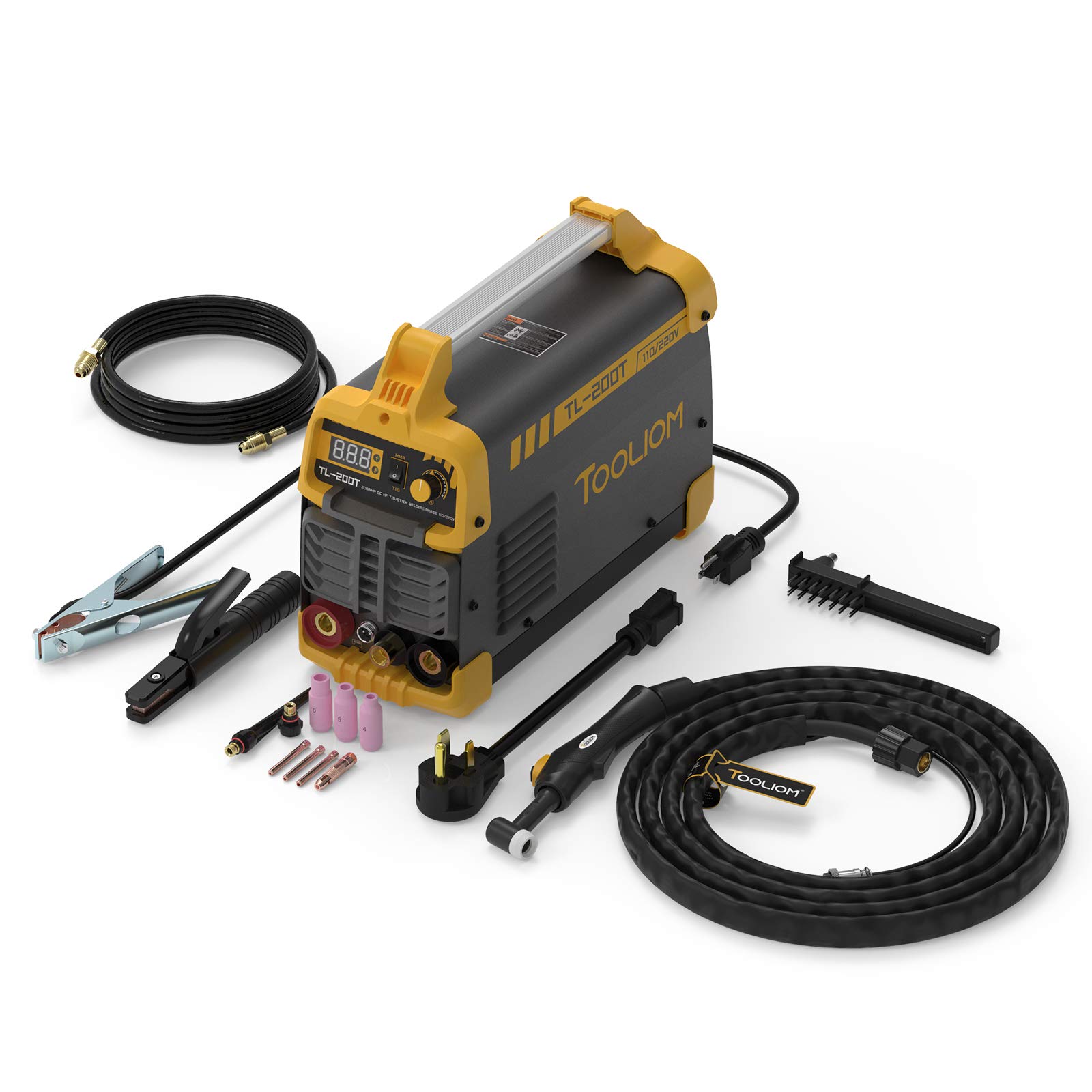 Weldpro Digital TIG 200GD AC DC 200 Amp Tig/Stick Welder with Pulse CK