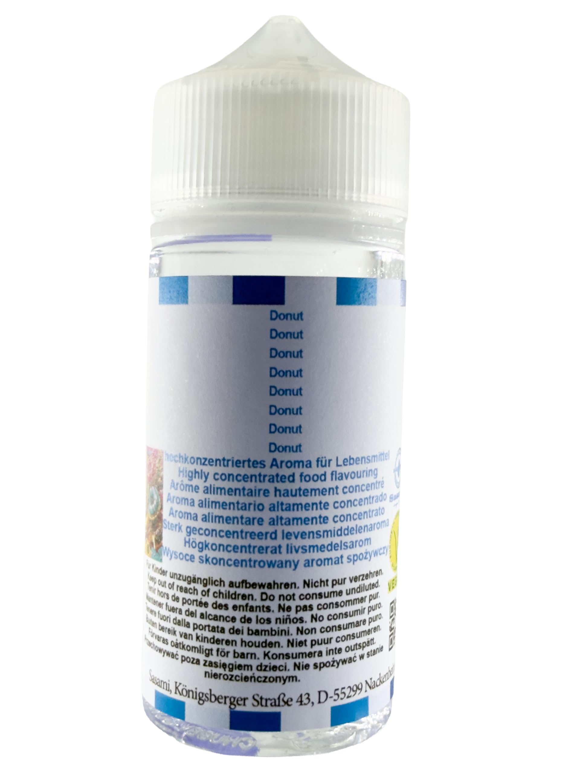 Donut aromat koncentrat – Wegański – Sasami – 100ml