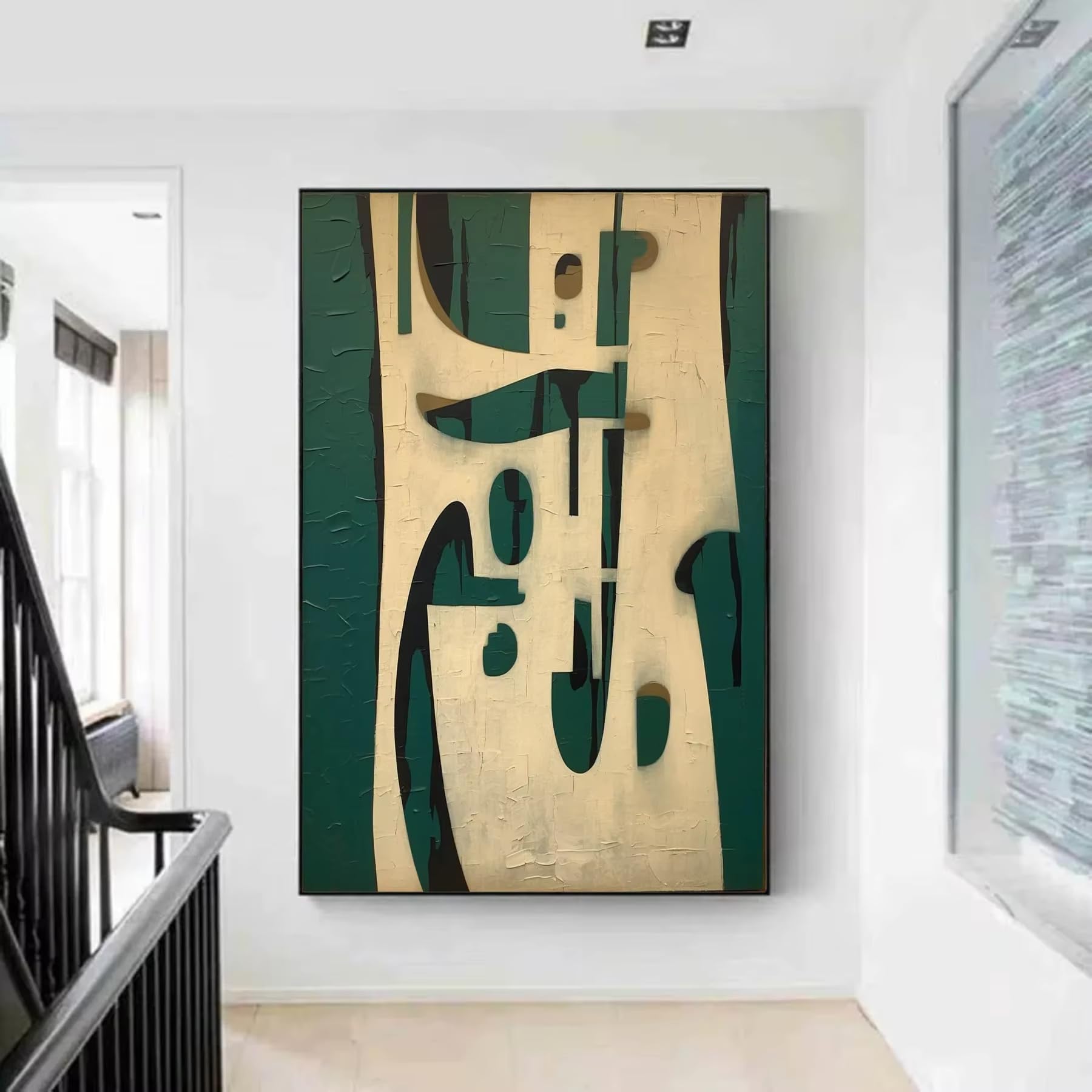 DFZEWKI Wall Art Painting Canvas Abstract Painting Large Wall Decor for Living Room Decor(50x70cm(20x28in)/No frame)