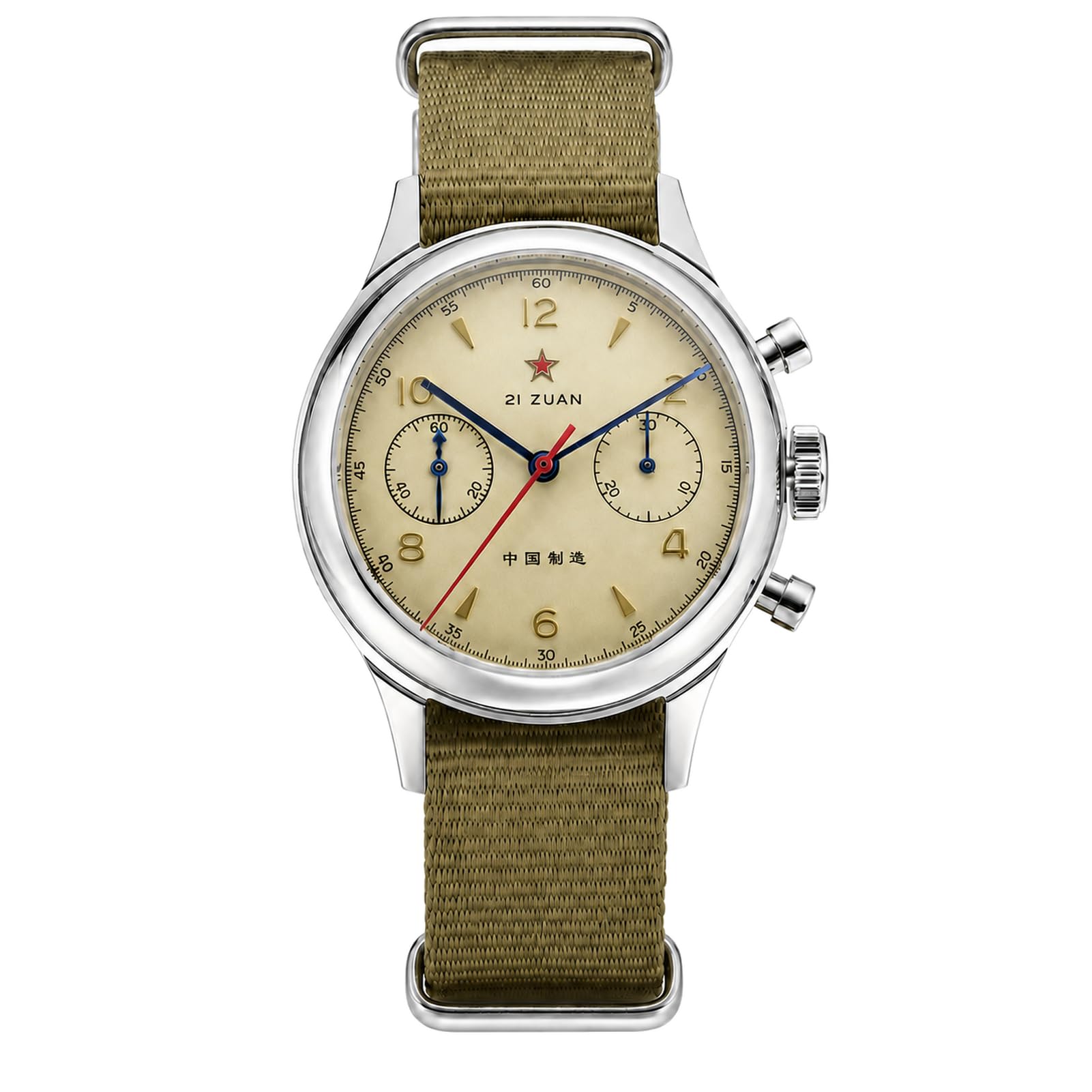 seakoss Retro-Chronograph 1963 Original Seagull ST1901 Movement Men Mechanical Watch Hand Winding Sapphire & Acrylic Mirror Pilot Wristwatch-picture-56