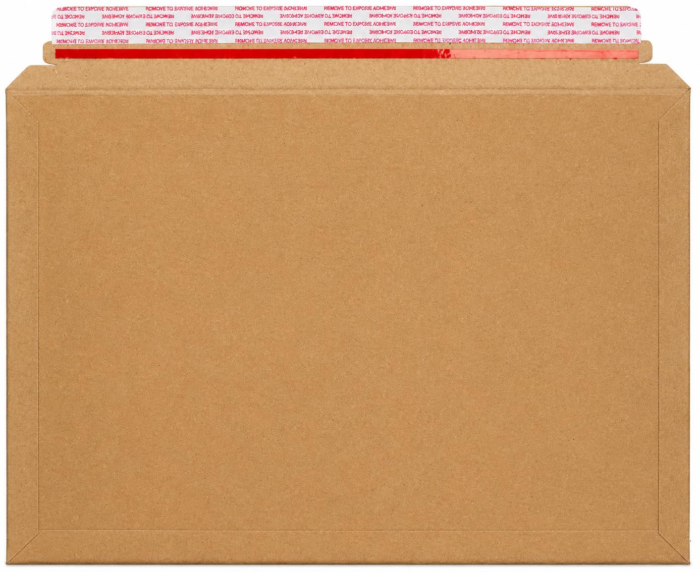RFE A4/C4 209mm x 312mm Strong Heavy Duty Rigid Cardboard Envelope, Capacity Book Mailer, Peel & Seal, Rip & Strip Open Mailer Amazon Style (50)