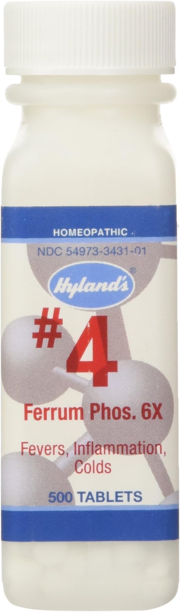 Hyland's Ferrum Phos 6x, 500 tablets Health & Household