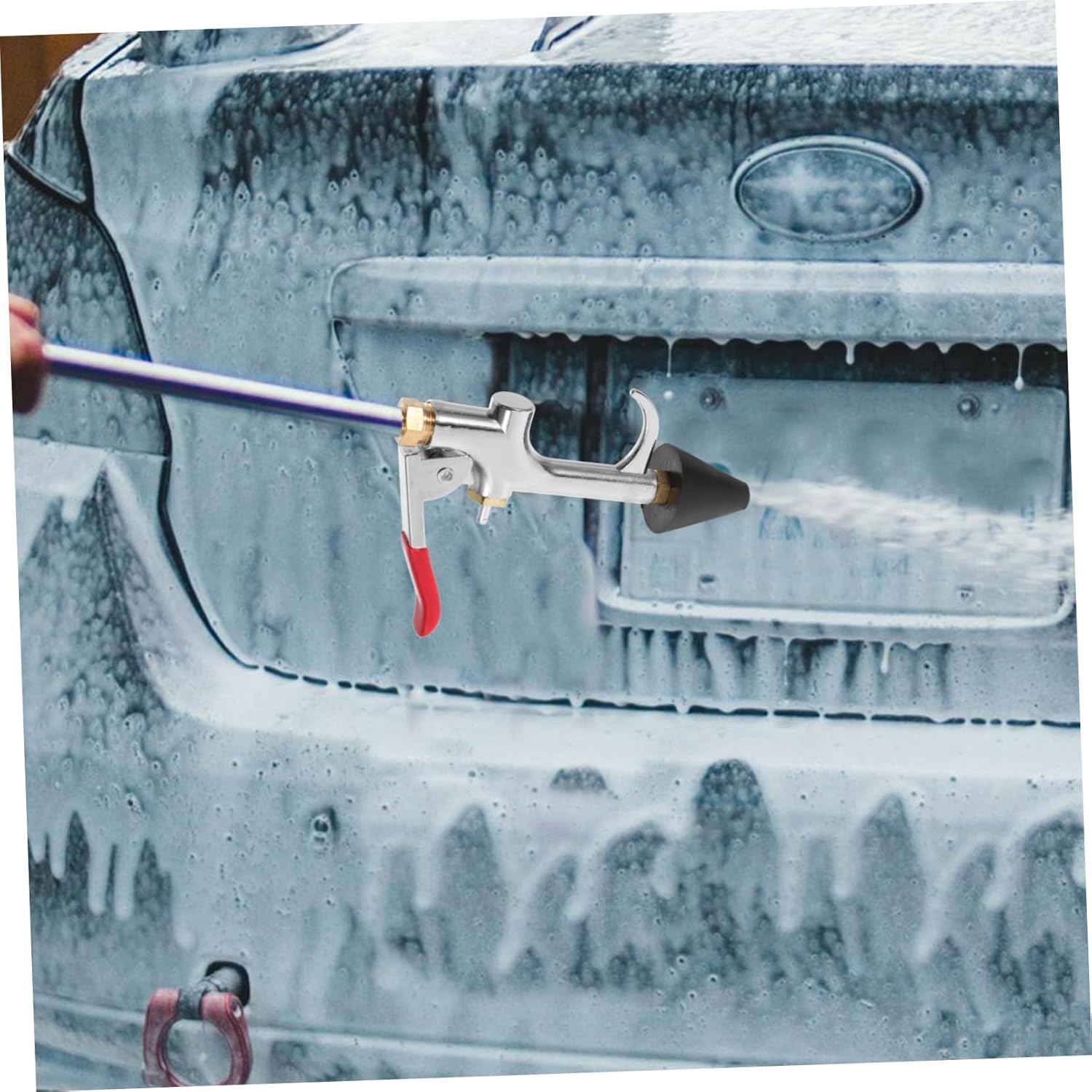 Cabilock 5pcs Air Conditioner Blower Nozzle for Vehicle Cleaning Convenient Hanging Bottle Design Easy to Use Air Compressor Tool for Car Maintenance and Detailing