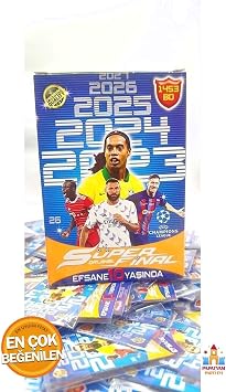 Papatyampartievi Seri Futbolcu Kart  - S per Final 200L  Futbolcu Kart