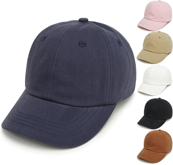QIYIENDIAN Cappello da Baseball per Bambini in Cotone Cappellini per Bambino Ragazzi Ragazze Berretti da Sole per Neonati - 1