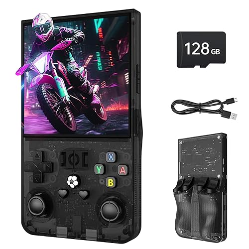 Console de Jeu Portable rétro R36MAX, écran IPS 4 Pouces,
