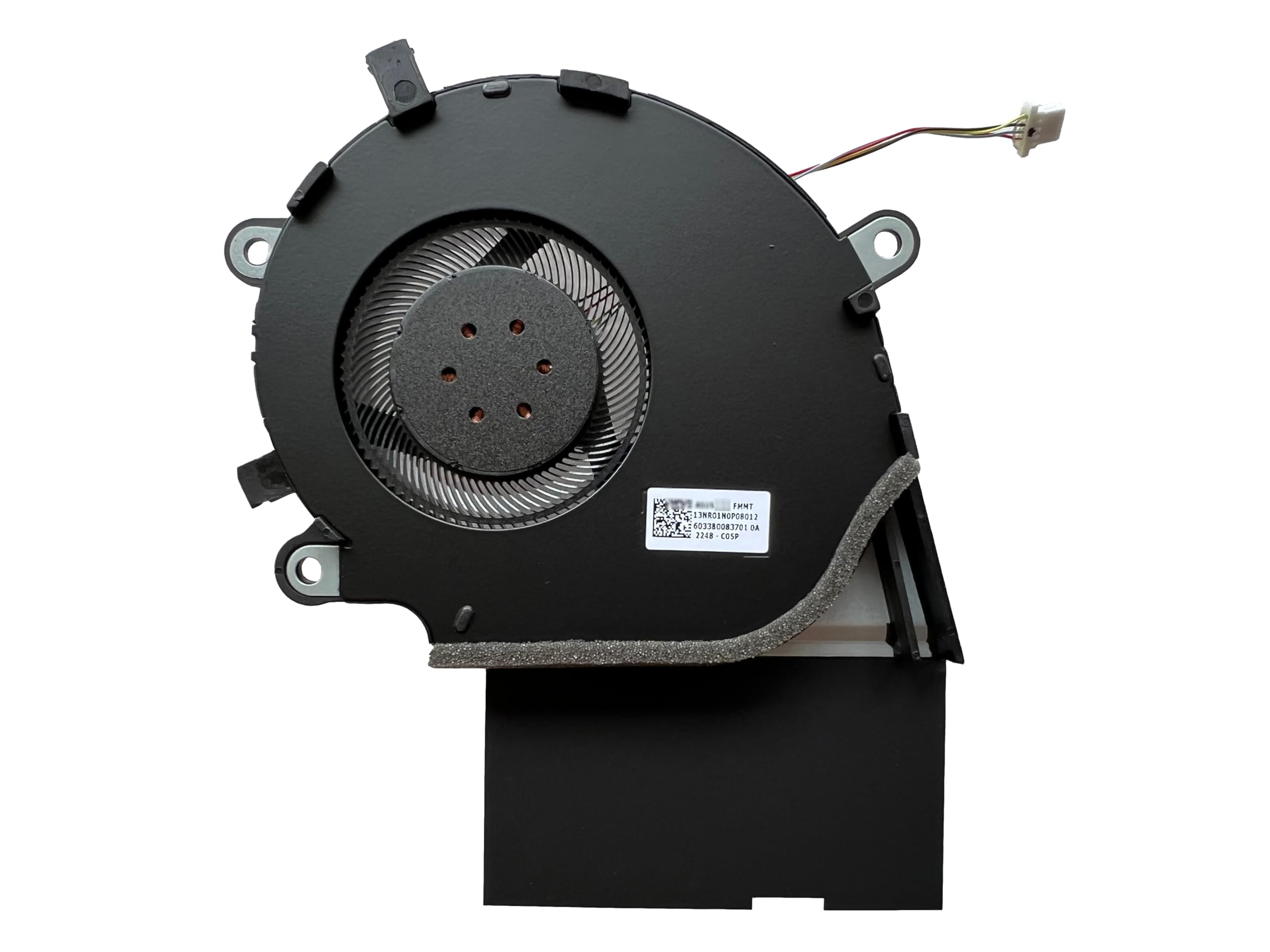 new net ® Replacement - Ventola CPU Fan Compatibile con ASUS A455 A455L A555L A555LD F554L F554LA F554LD F555 F555B F555BA F555D[ Slim con Diametro da 38 mm