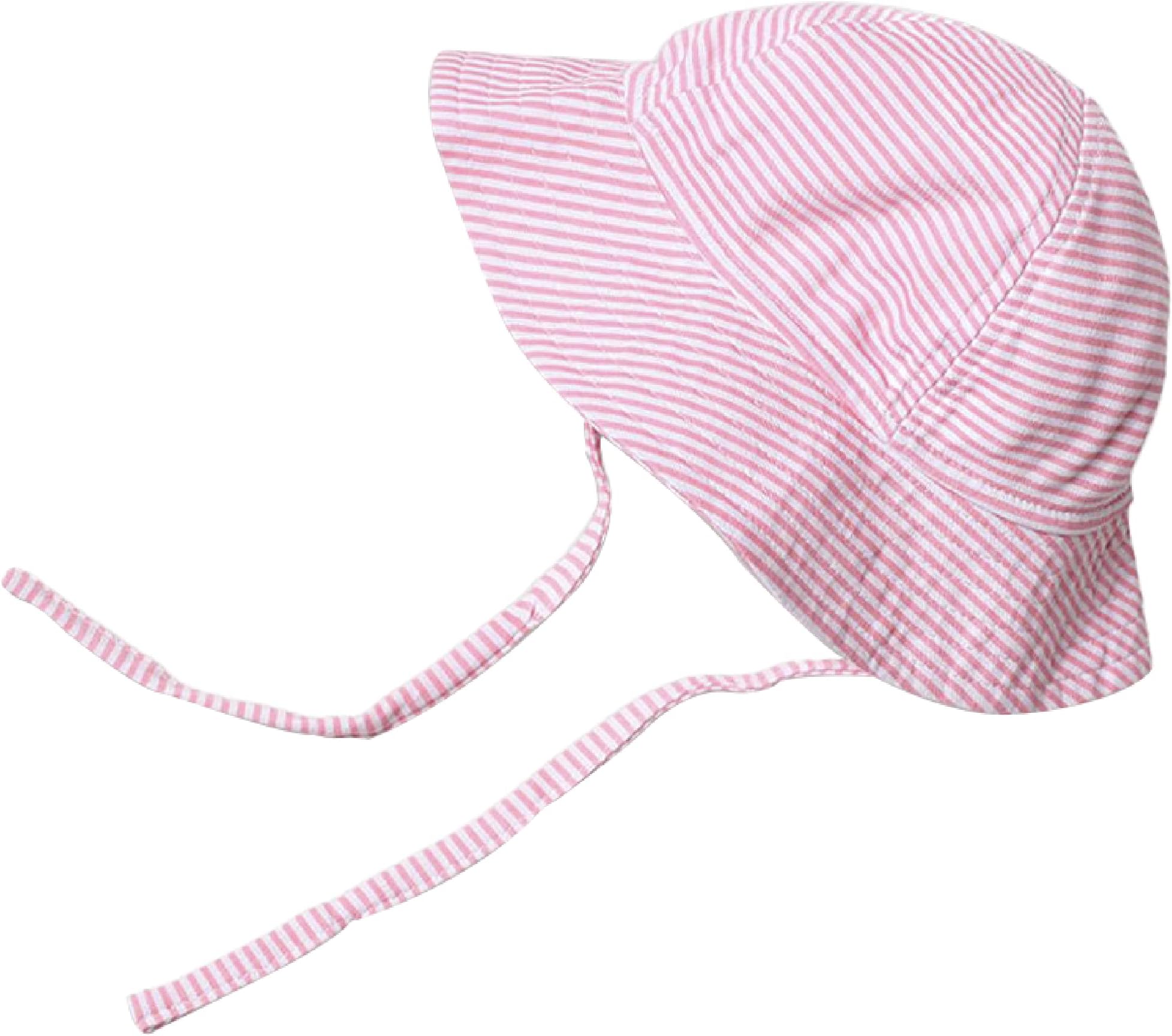 Unisex Baby Candy Stripe Sunhat, Hot Pink, 24M (18-24 Months)