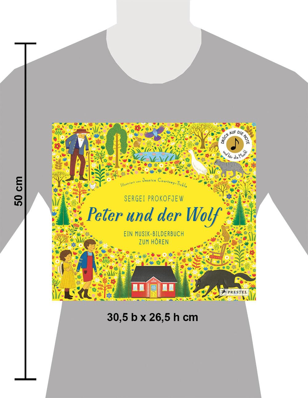 Sergei Prokofjew. Peter und der Wolf: Ein Musik-Bilderbuch zum Hören mit 10 Soundmodulen. Für Kinder ab 4 Jahren