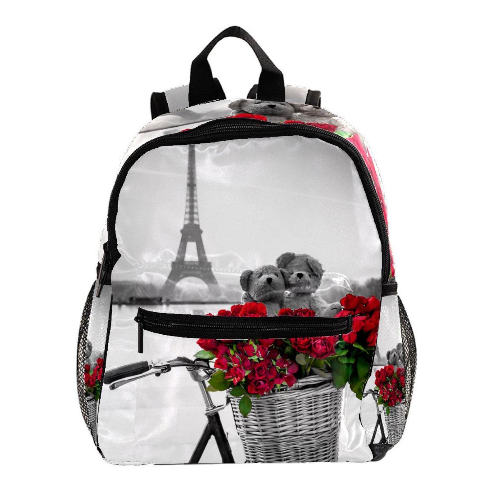 Sac à dos rétro multicolore 10 avec imprimé géographique antique 30.5cm - 6