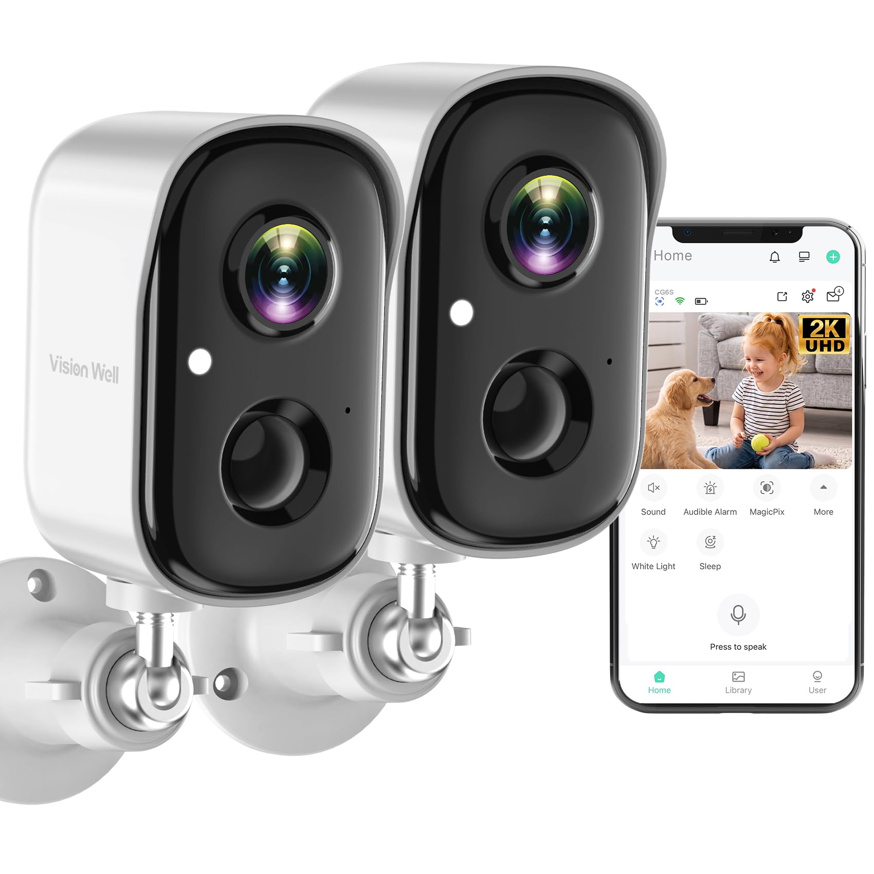 VISION WELL CG6S 2-Pack