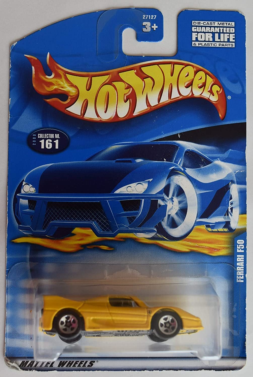 Amazon.com: Hot Wheels Yellow Ferrari F50 #161 : Toys & Games