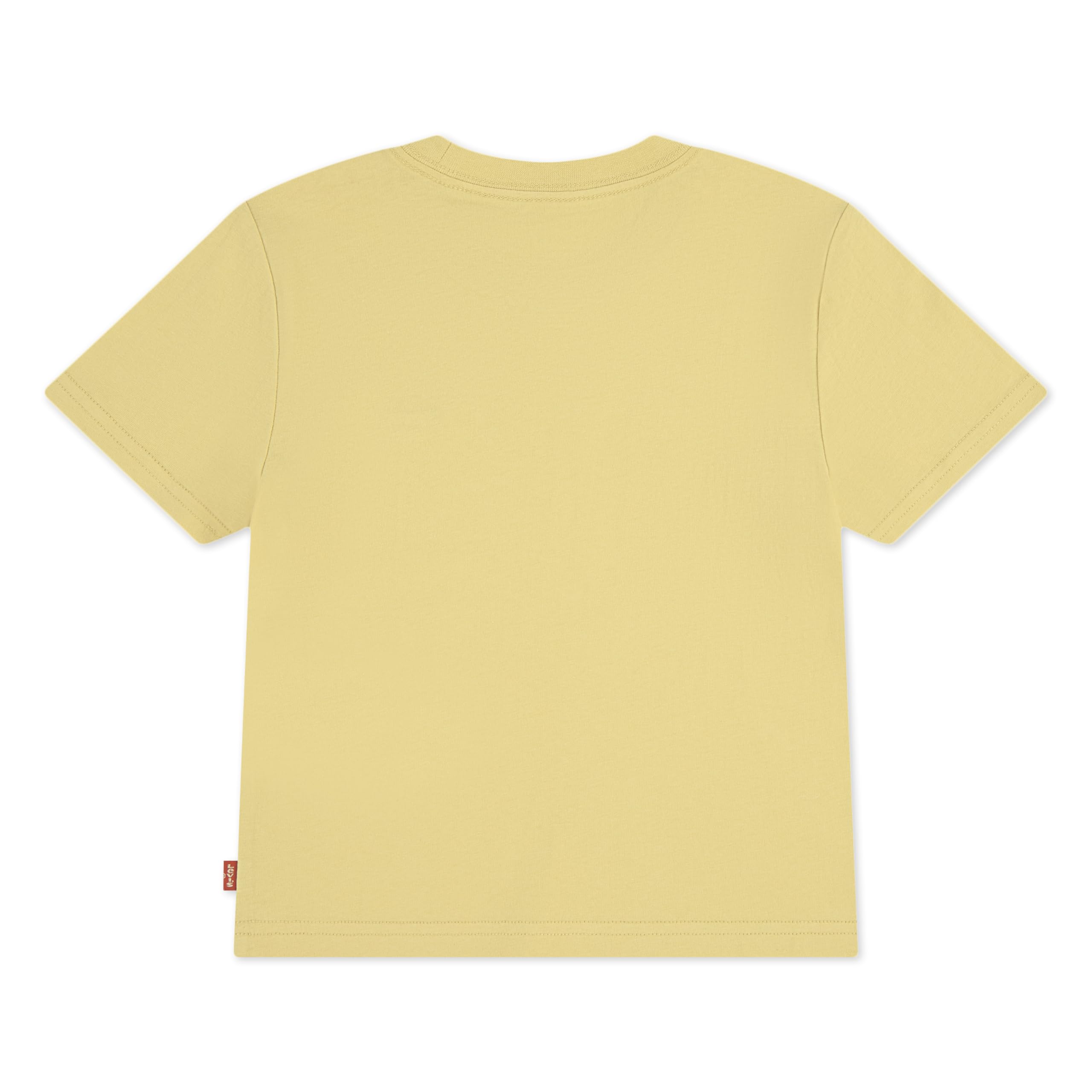 Levi's T-Shirt con Logo Batwing sul Petto Rosso Bambino