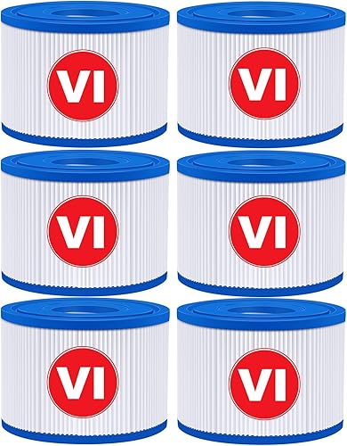 Miniatura 10 de KGC Filtros Tipo VI para Spa de Hidromasaje Compatibles con Coleman Saluspa 90352E 58323E 90427E, Cartucho de Filtro para Bañera de Hidromasaje