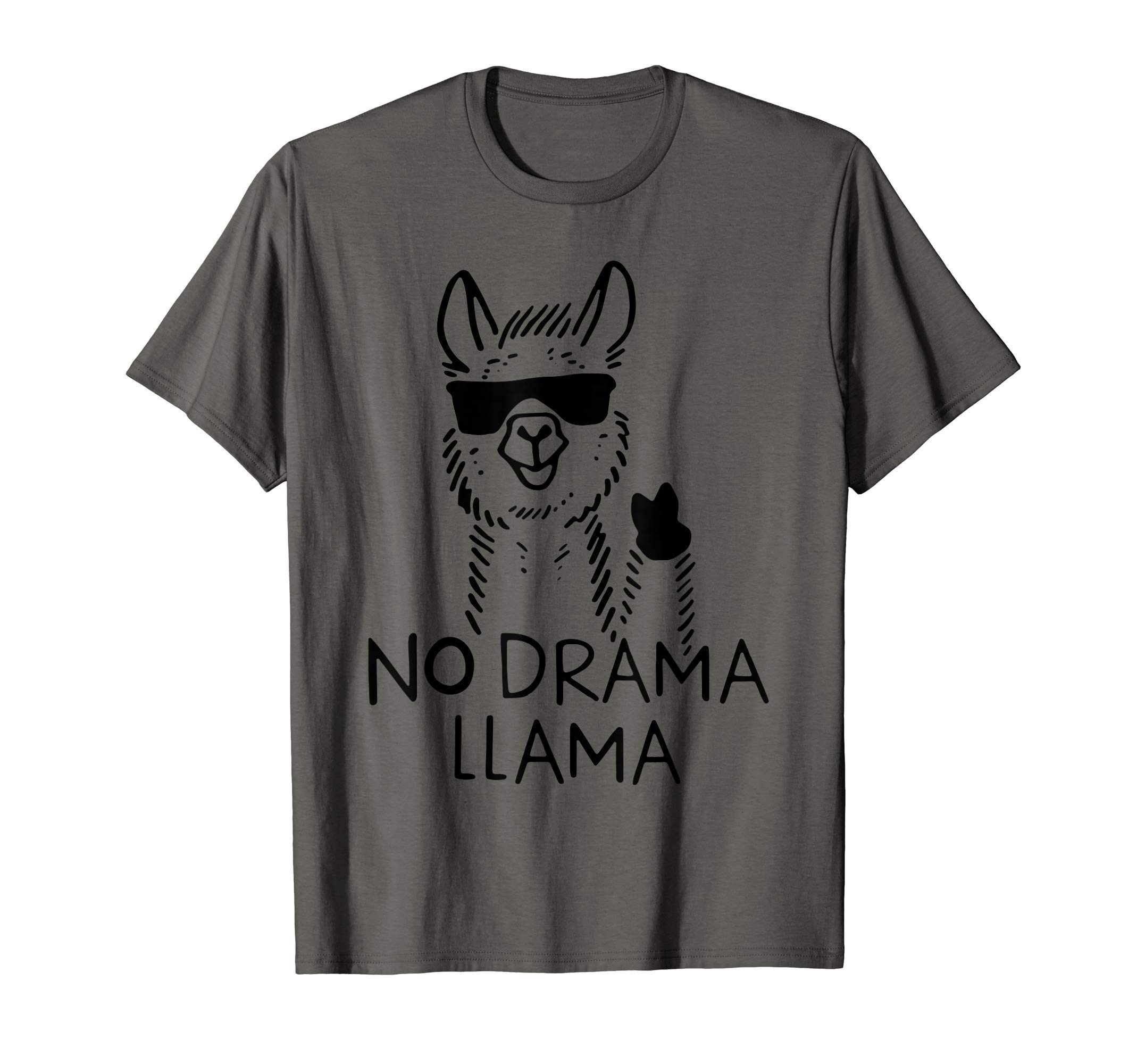 Funny Alpaca, No Drama LlamaFunny Llama, No Drama Llama T-ShirtOEKO-TEX STANDARD 100