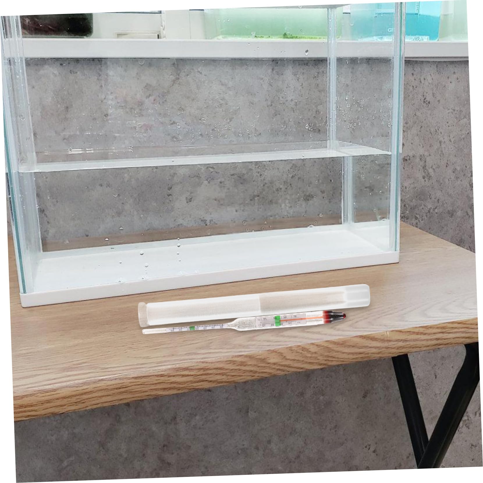 Supvox 10 Sätze Salzgehaltmesser für Meerwasser Aqua Hydrometer Tank Dichte Messgerät Meersalz groß Meerwasserqualitätstester Aräometer aus Glas Werkzeug zum Testen von Meerwasser Plastik