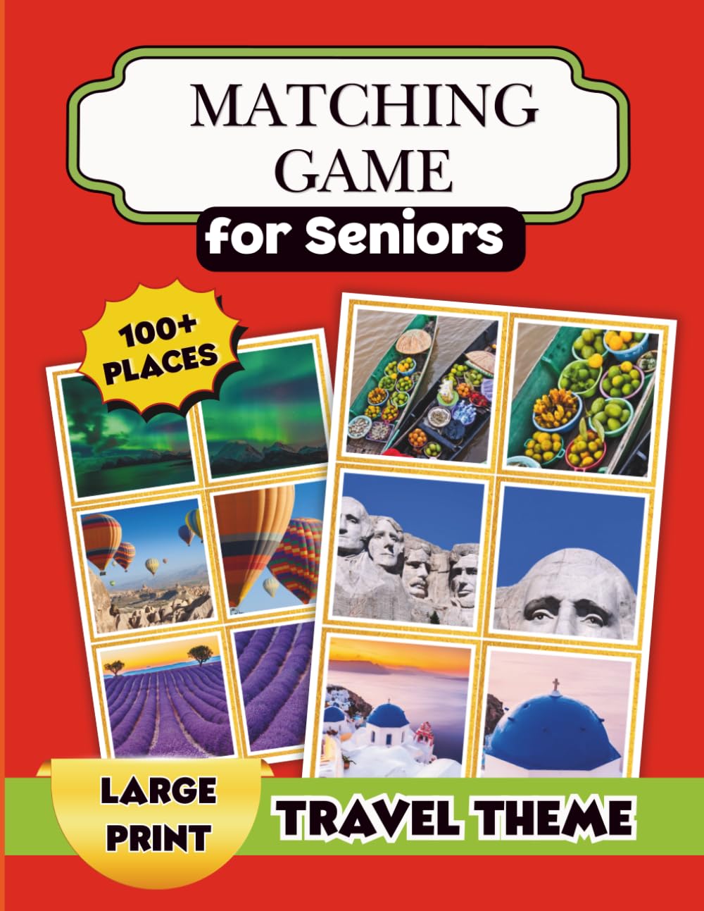Matching game for seniors: Travel Theme | Dementia Activities for elders, Alzheimer’s gifts, Dementia Aid