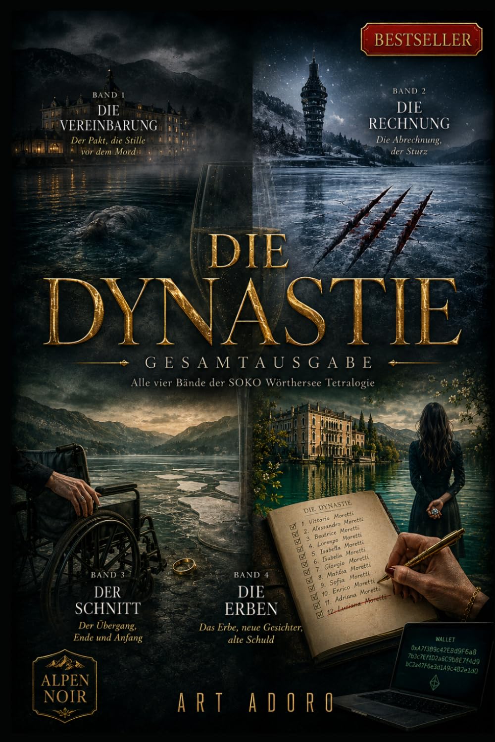 *DIE DYNASTIE* - die SOKO Wörthersee ermittelt: Macht. Schuld. Schweigen. – Ein Wörthersee-Thriller in vier Bänden (ein Kärnten Krimi der SoKo Wörthersee)