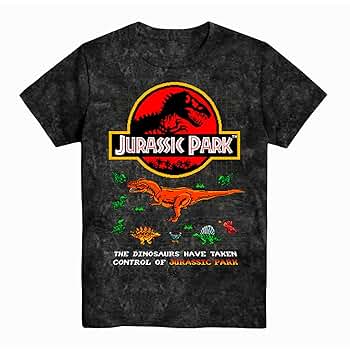 Amazon.com: Jurassic Park Boys Dinosaur T-Shirt - Juassic