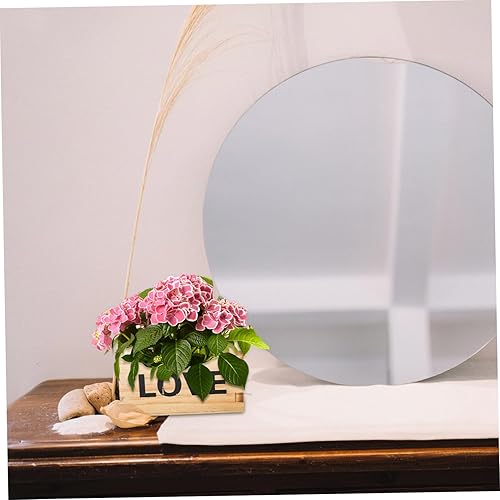 Miniatura 9 de Luxshiny Caja de madera de amor, maceta de madera, cubos de flores de boda, soporte de flores de jardín, mesa de jardín, camas de jardín elevadas,