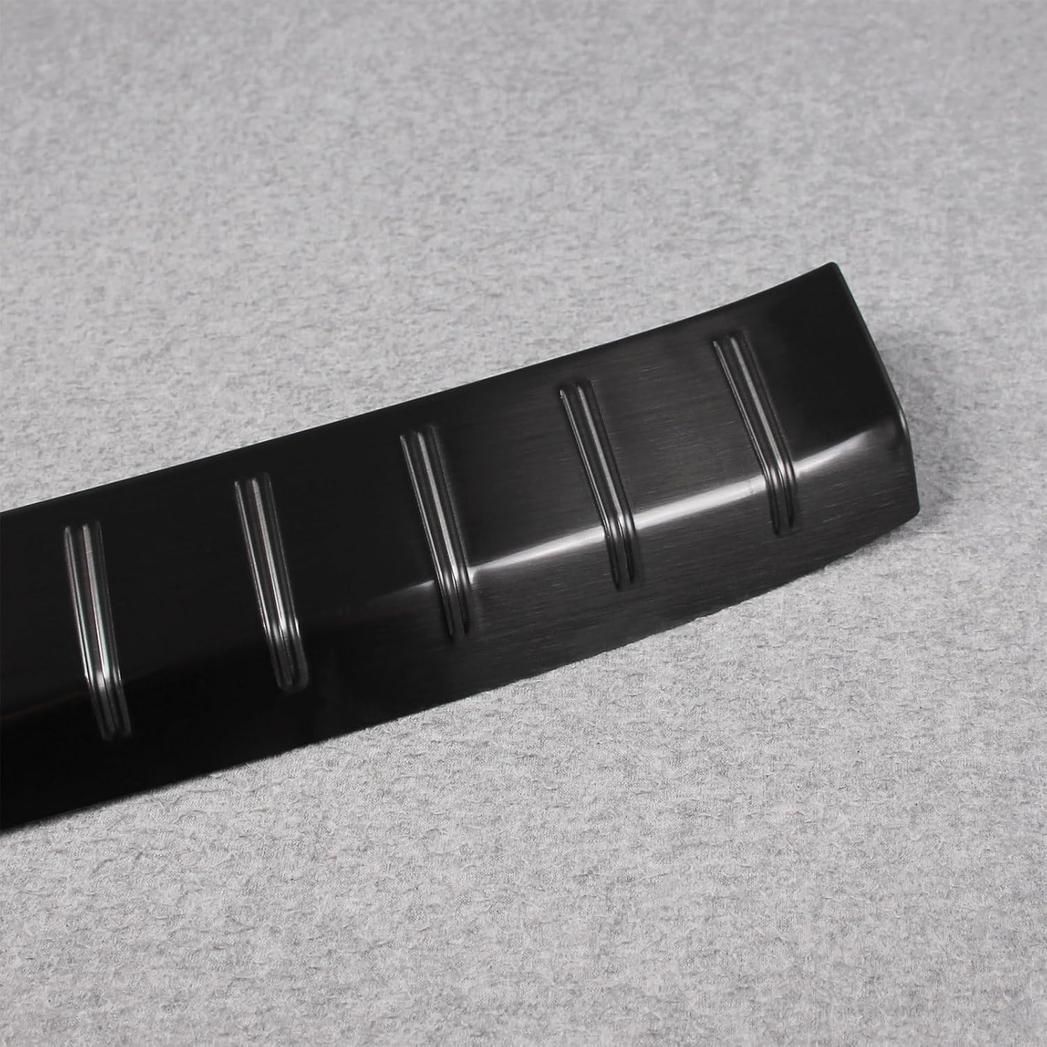 Beautost Fit for Toyota Grand Highlander/Lexus TX TX350/500h/550h+ 2024 2025 2026 Rear Inside Bumper Sill Plate Guard Cover Trim Stainless Steel (Black)